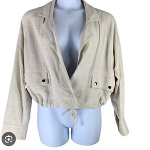 Sophie Rue Beige Utility Jacket